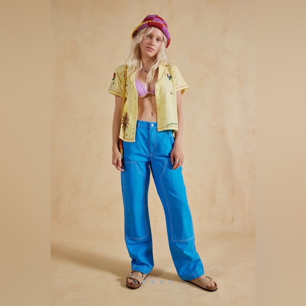 NWT | Urban Outfitters BDG | Canvas Carpenter Pant - Picture 5 of 10